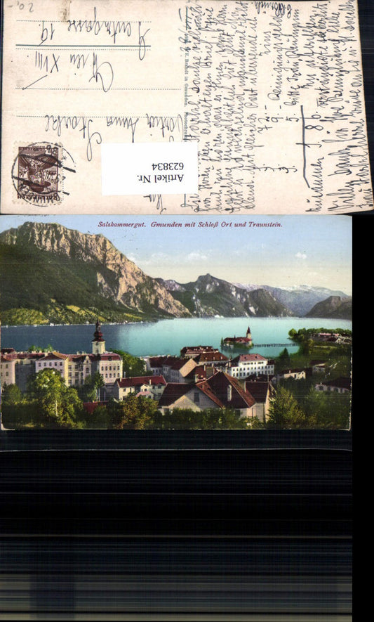 623834,Gmunden am Traunsee Schloss Ort m. Traunstein pub 926