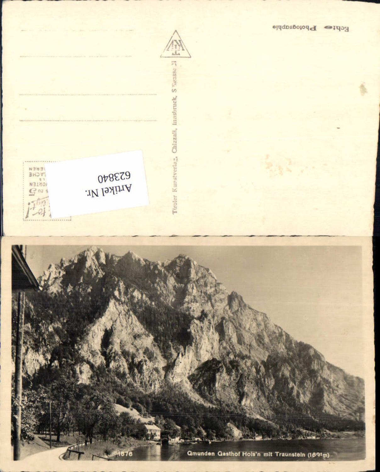 623840,Gmunden am Traunsee Gasthof Hoisn m. Traunstein