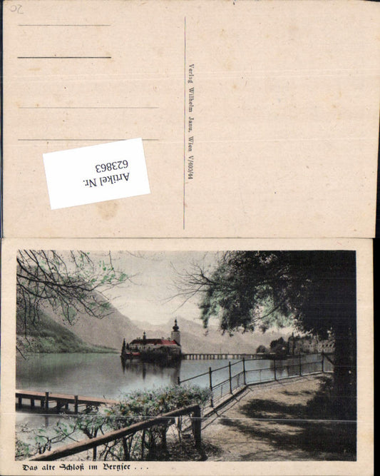 623863,Gmunden am Traunsee Schloß Bergsee Ort Orth