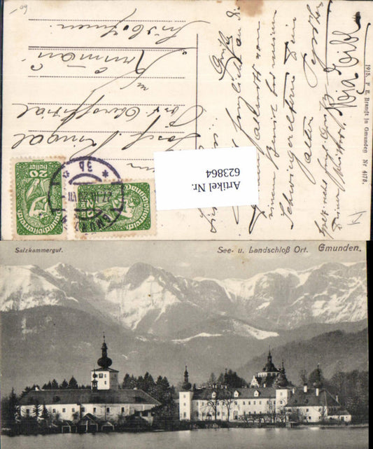 623864,Gmunden am Traunsee Salzkammergut Ort Orth pub 4178