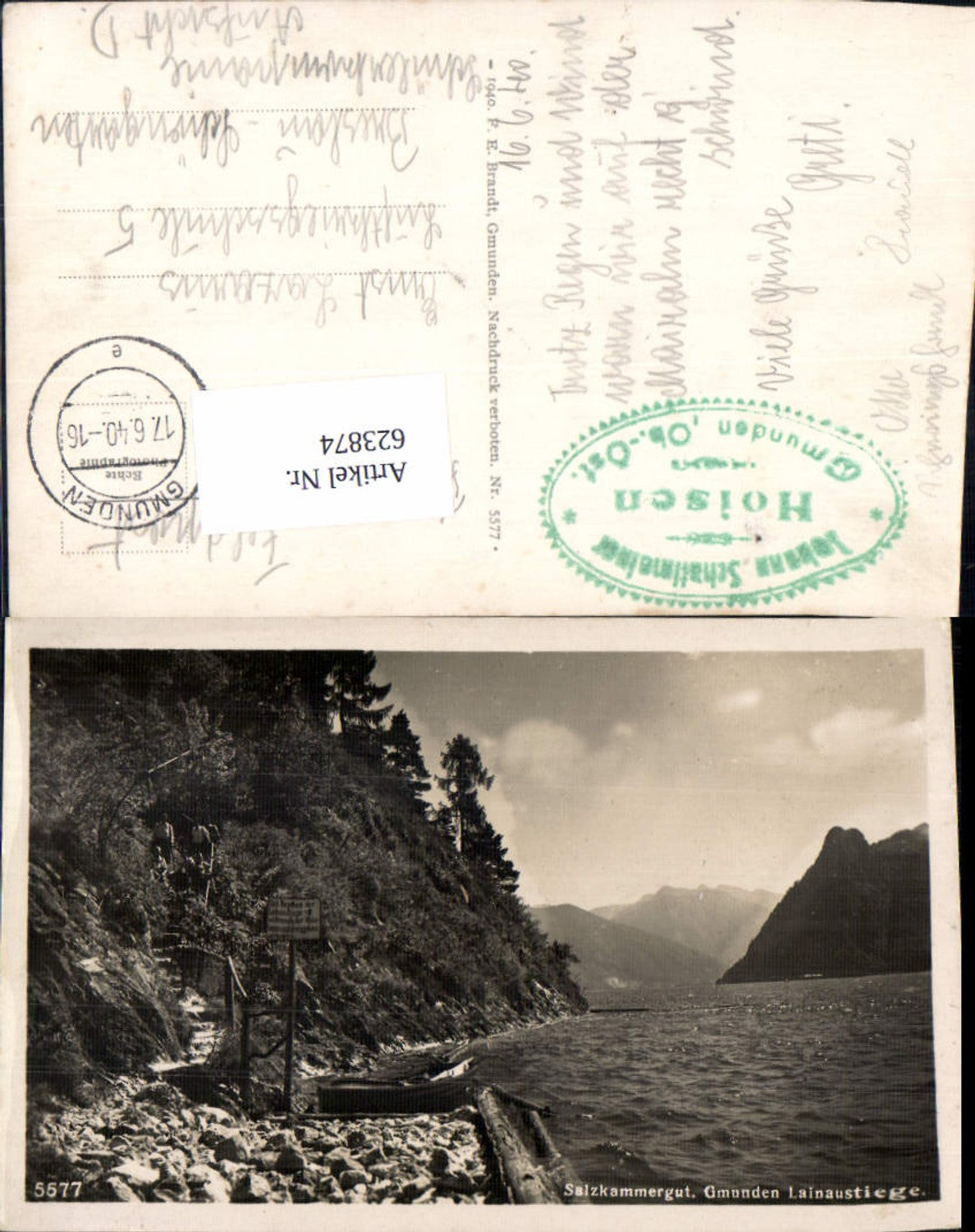 623874,Gmunden am Traunsee Lainaustiege Lainau Traunstein pub Brandt 5577