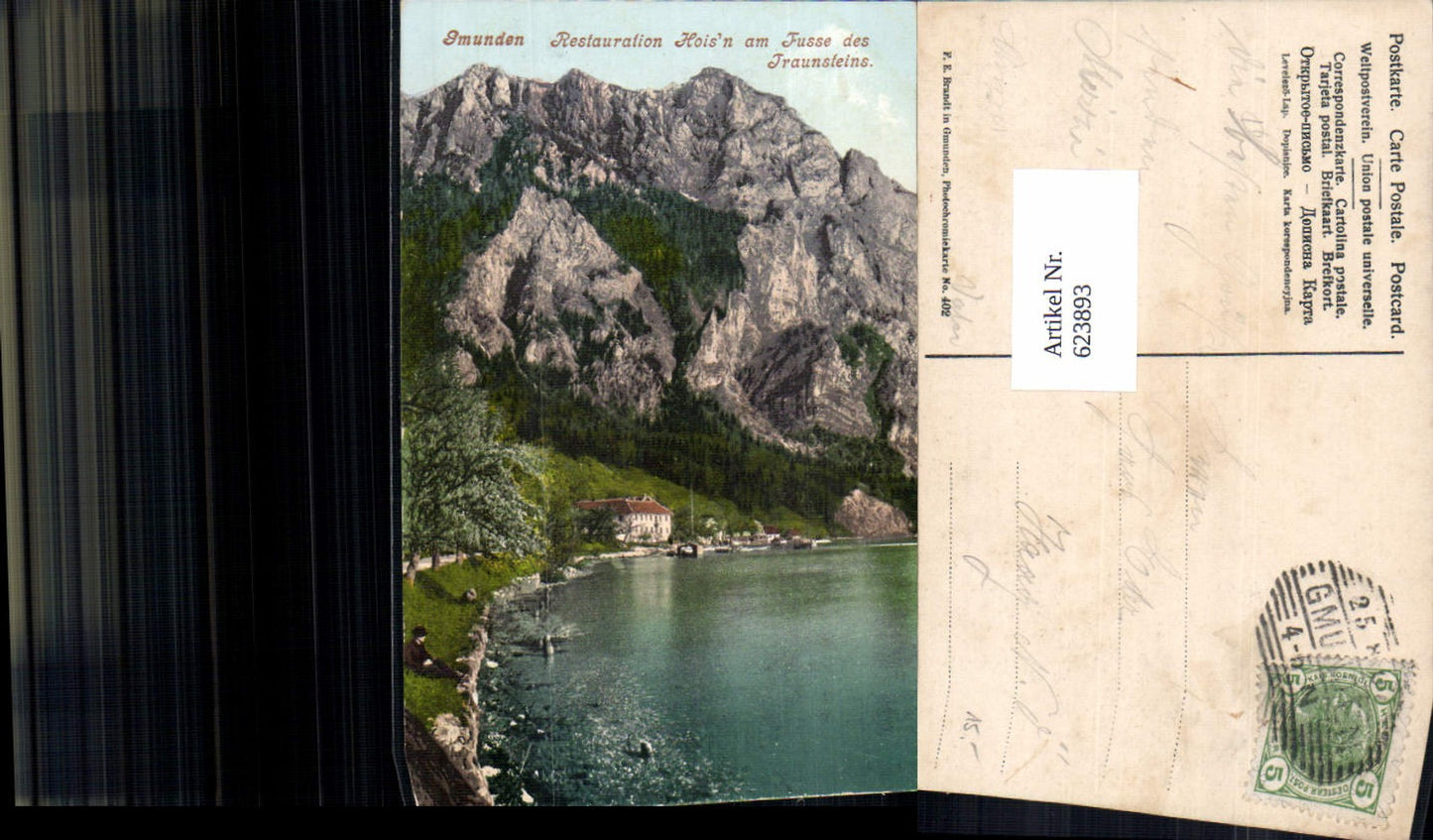 623893,Gmunden am Traunsee Restauration Hois`n Traunstein pub Brandt 402