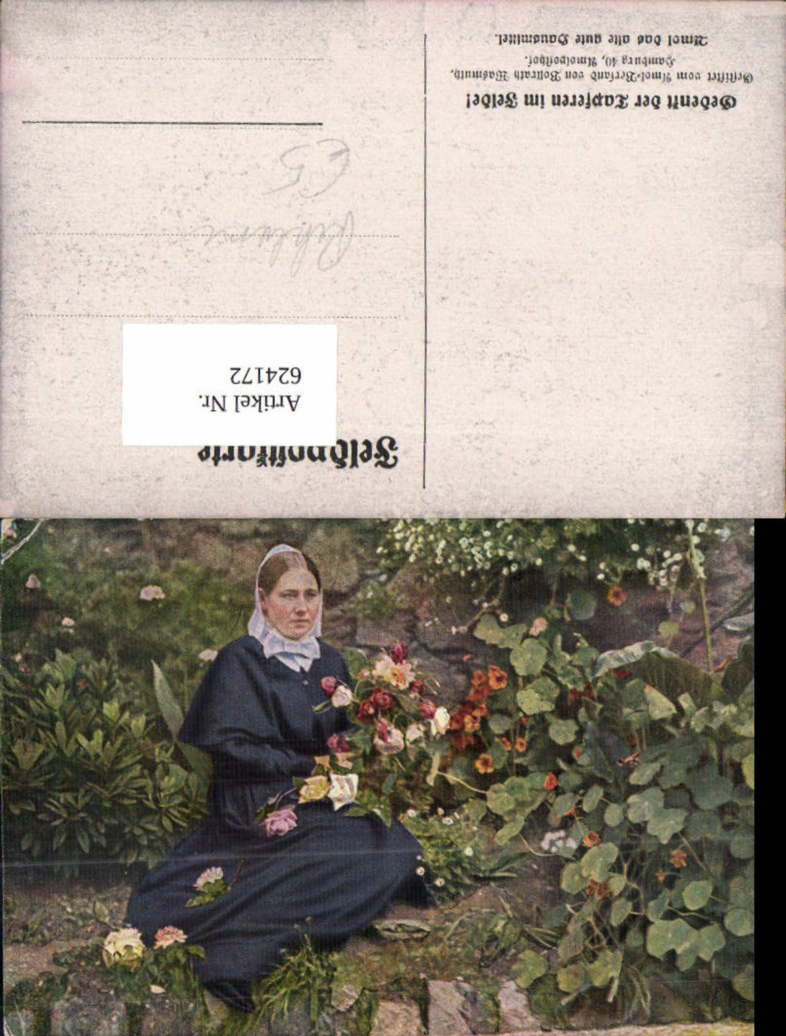 624172,Reklame AK Amol Versand WK 1 Feldpost