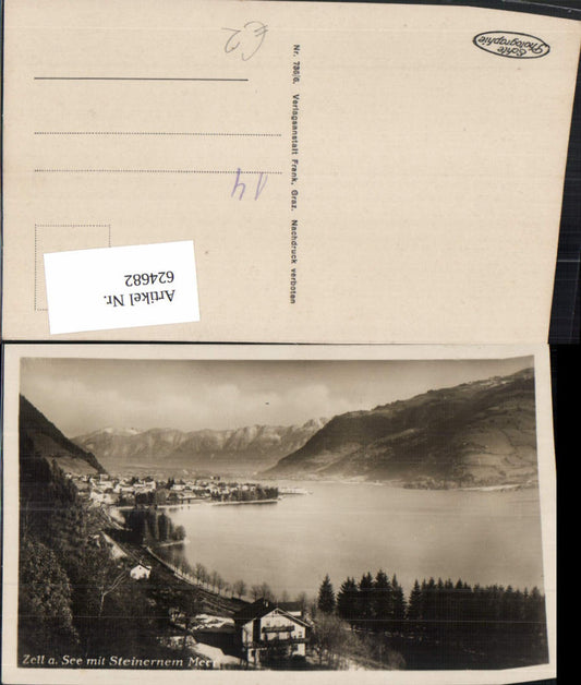 624682,Foto Ak Zell a. See m. Steinernem Meer