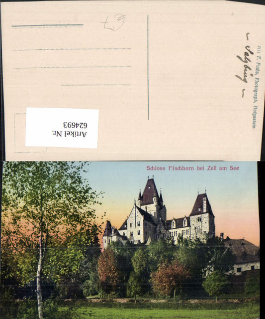 624693,Schloss Fischhorn b. Zell a. See