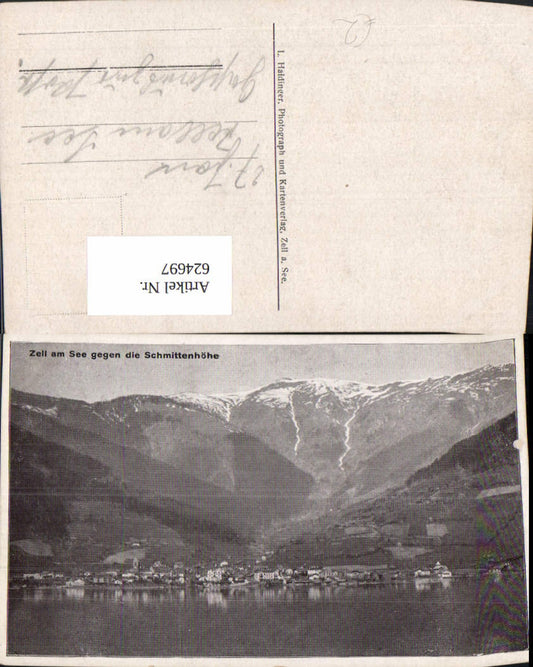 624697,Zell a. See geg. d. Schmittenhöhe