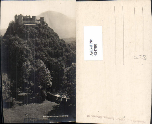 624780, Photo Ak Salzburg Fortress vd Richterhöhe pub H. Gürtler 17