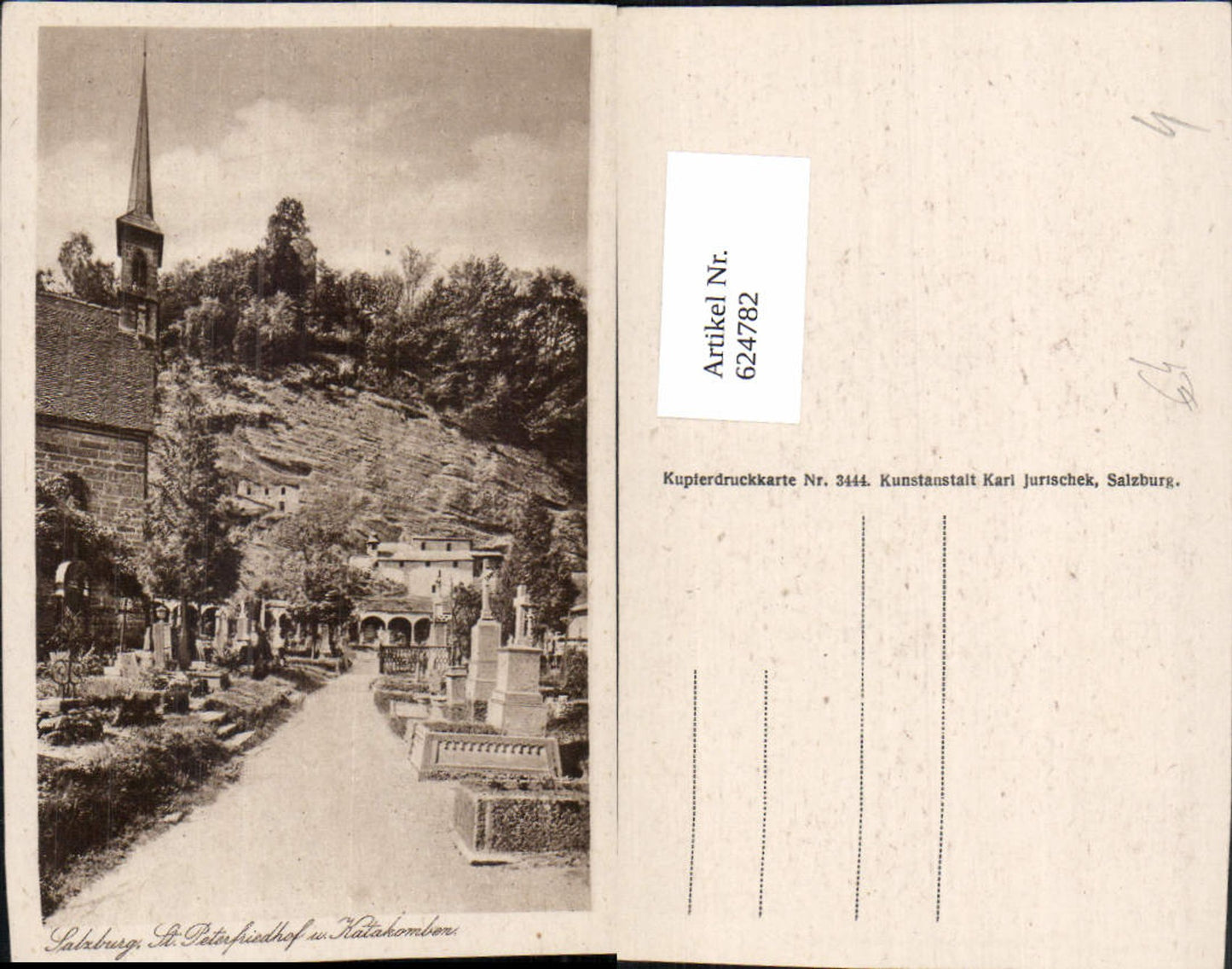 624782, Salzburg St. Peter's Cemetery and Catacombs Cemetery