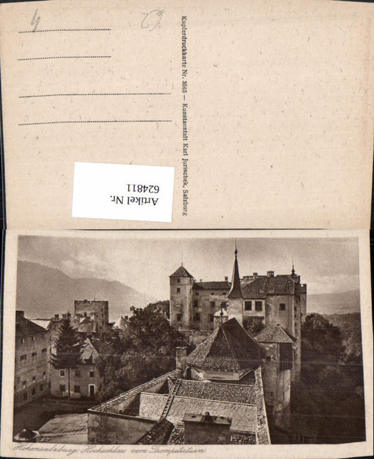 624811, Salzburg Hohensalzburg Fortress High Castle v. Trumpeter Tower