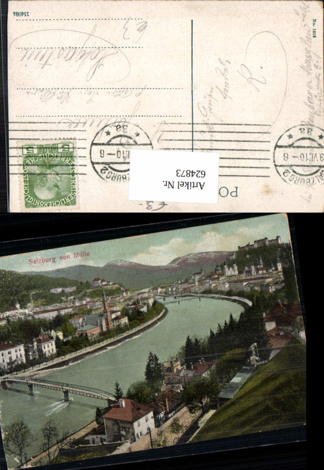 624873, Salzburg seen from Mülln