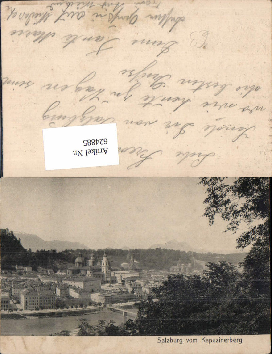 624885, Salzburg from Kapuzinerberg