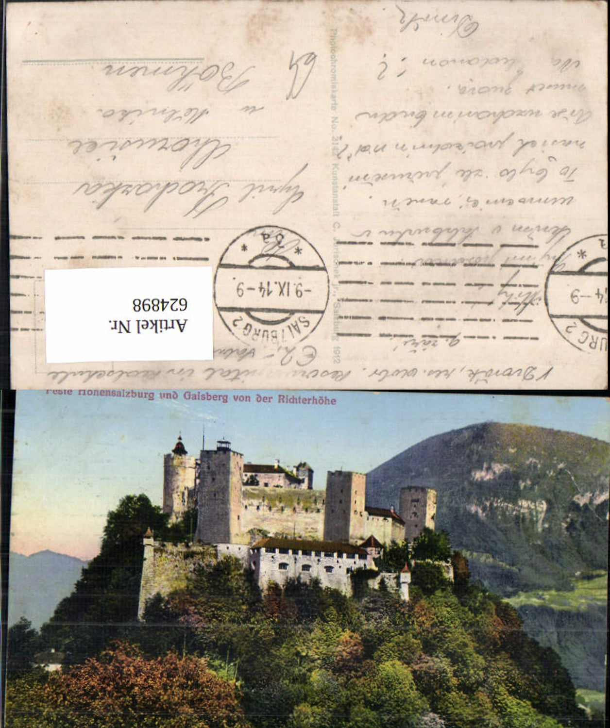 624898, Salzburg Hohensalzburg Fortress and Gaisberg vd Richterhöhe