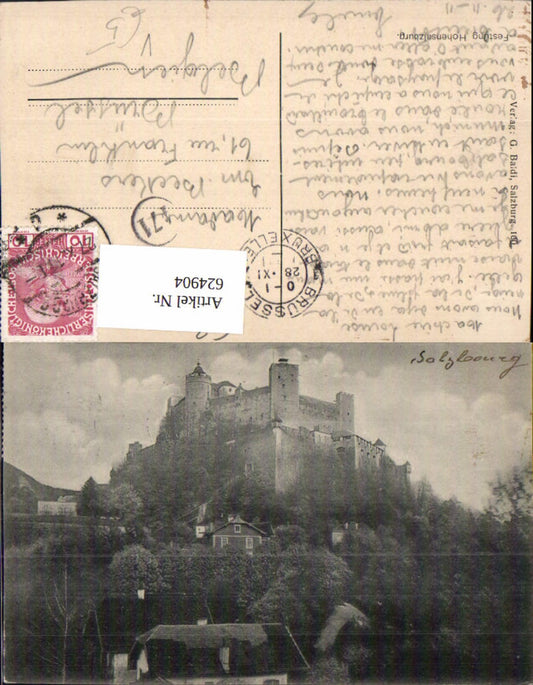624904, Salzburg Hohensalzburg Fortress pub G. Baldi 100