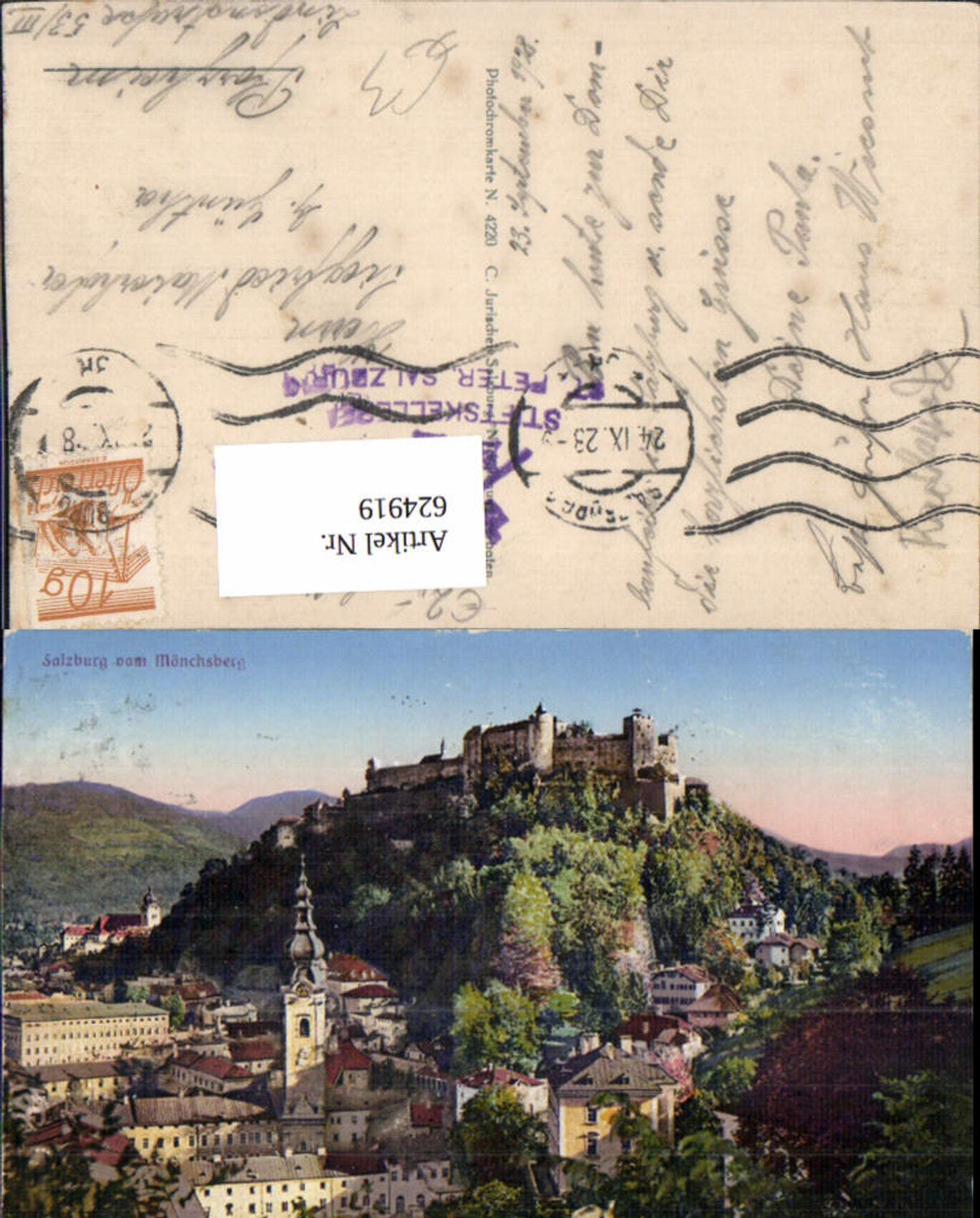 624919, Salzburg from the Mönchsberg