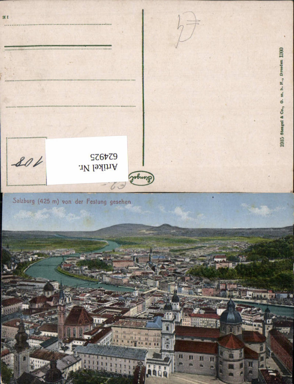 624925, Salzburg seen from the fortress