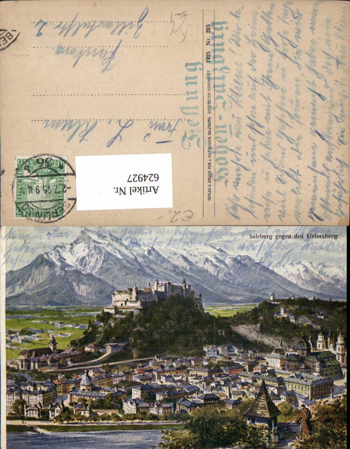 624927, Artists Academy Salzburg against the Untersberg