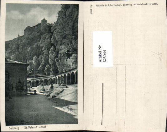 625044, Salzburg St. Peter Cemetery pub Würthle Sohn 14019