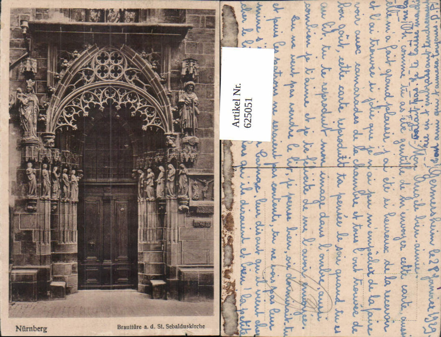 625051,Nürnberg Brauttüre a. d. Sebalduskirche Kirche Tür