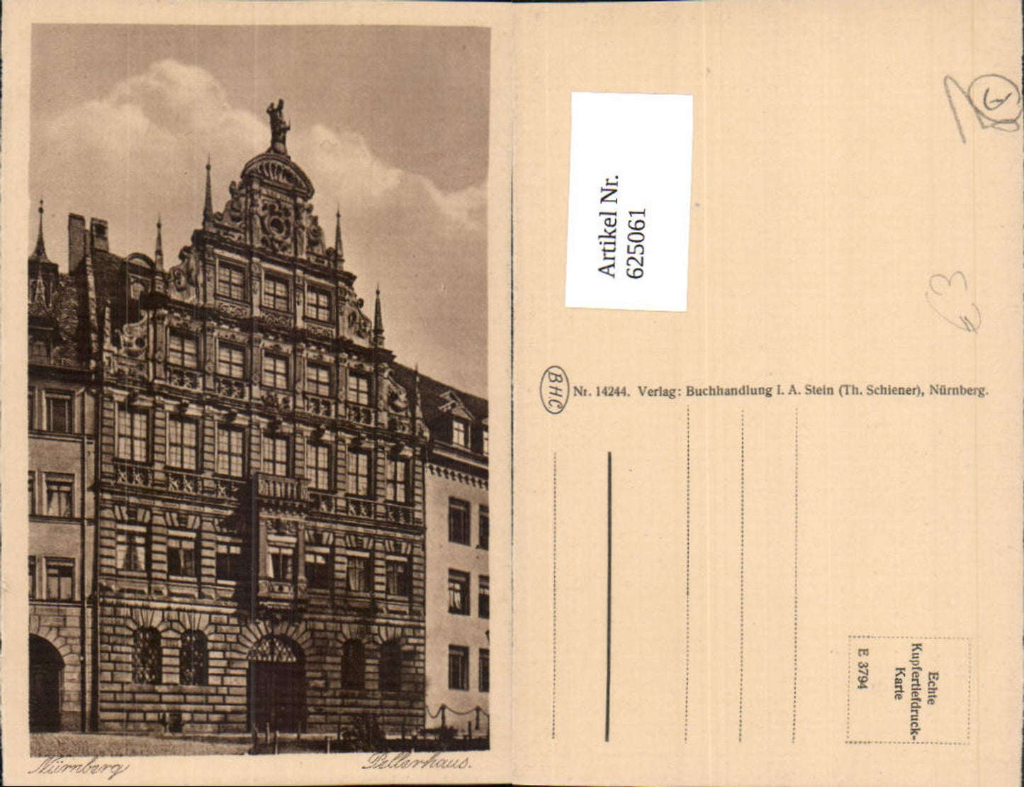 625061, Nuremberg Pellerhaus