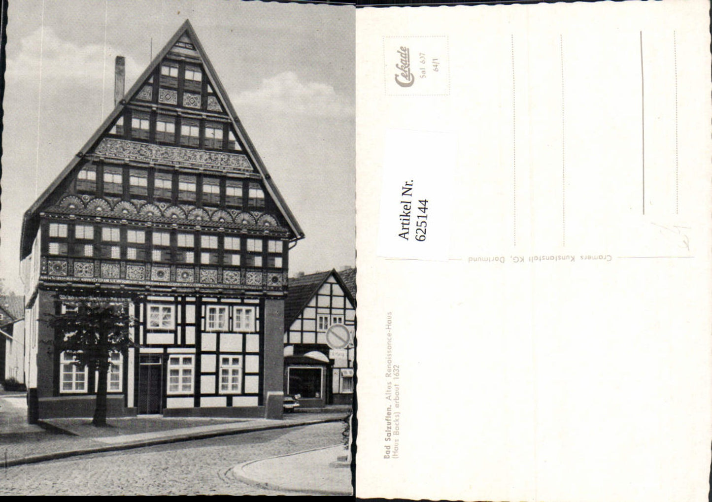 625144,Bad Salzuflen Altes Renaissance-Haus