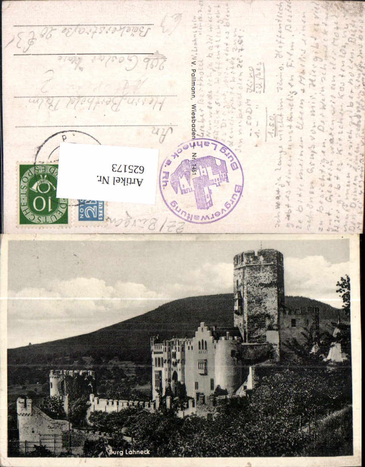 625173,Burg Lahneck a. Rhein