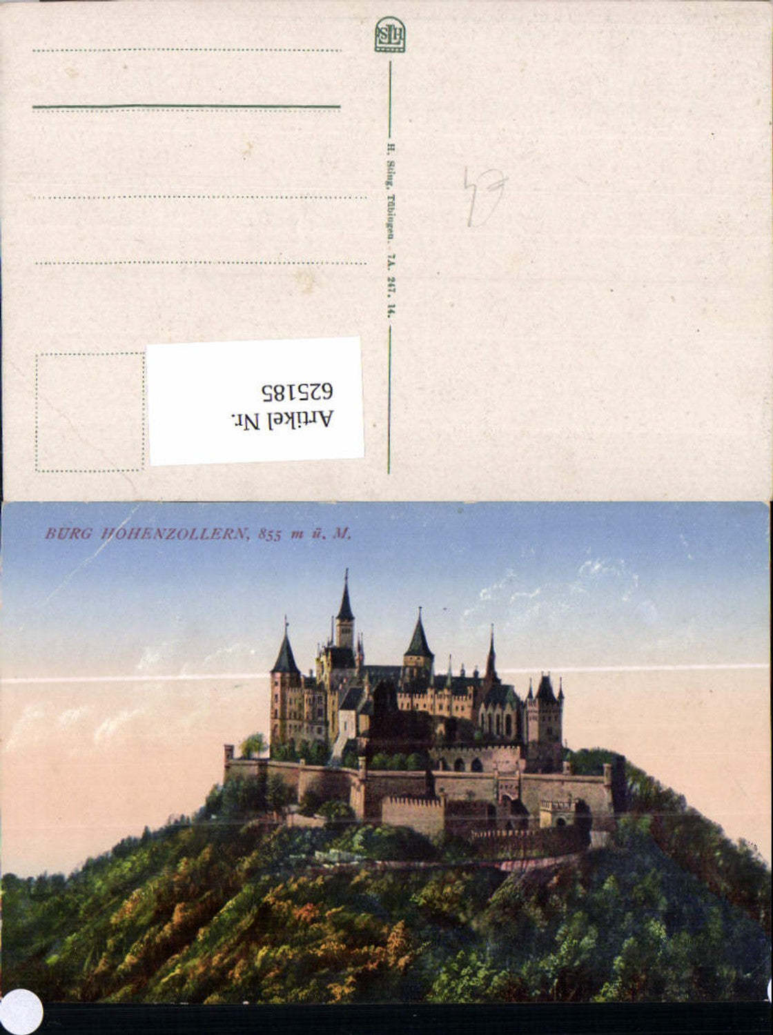 625185,Burg Hohenzollern Bisingen