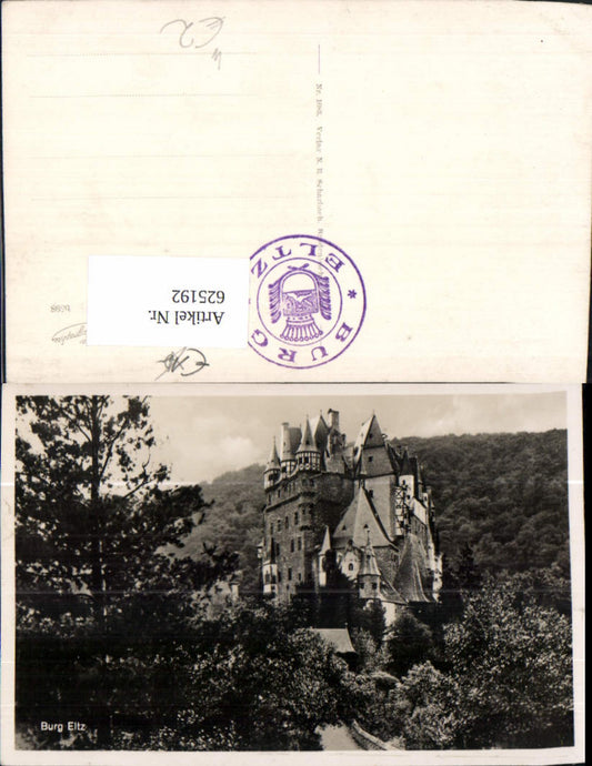 625192,Foto Ak Burg Eltz Wierschem