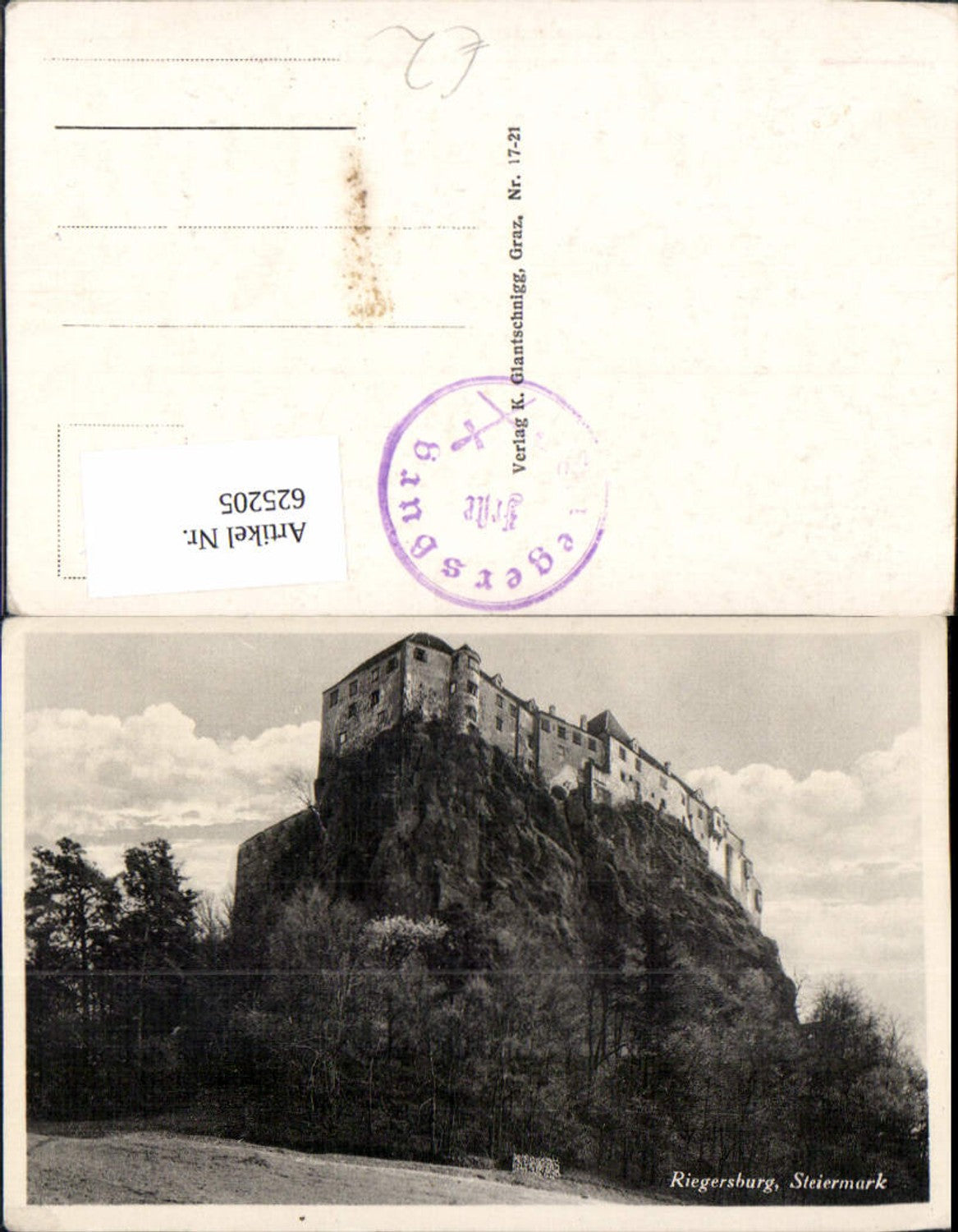 625205,Riegersburg Burg Steiermark