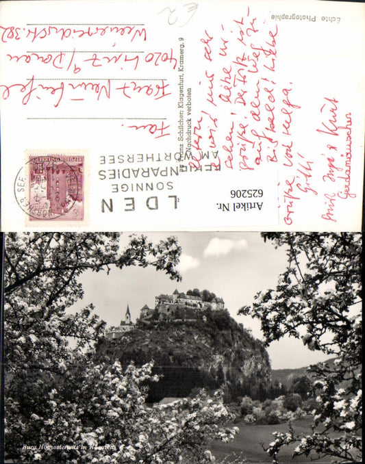 625206,Foto Ak Launsdorf Burg Schloss Hochosterwitz Kärnten
