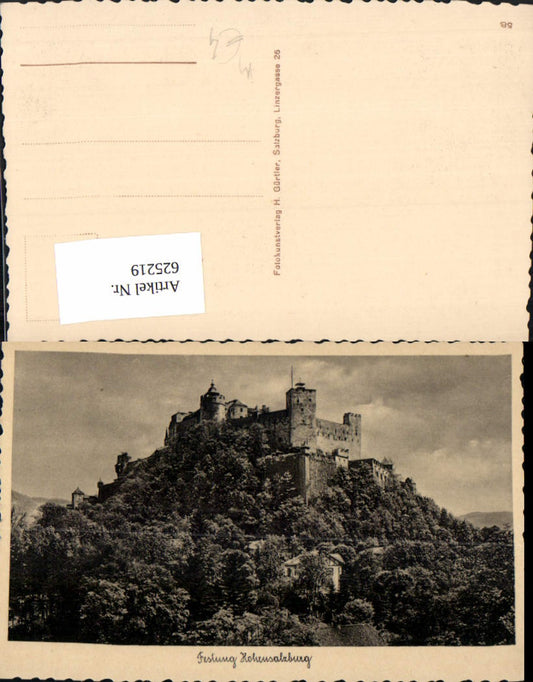 625219,Salzburg Festung Hohensalzburg