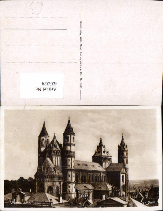 625229,Worms a. Rhein Der Dom