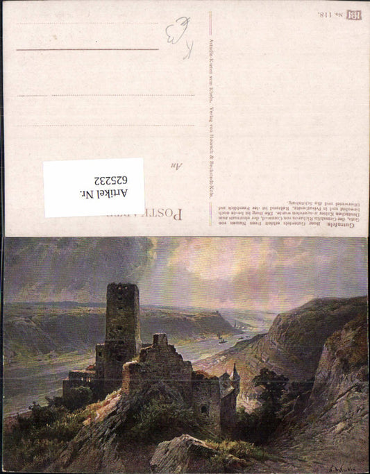 625232,Künstler Ak Astudin Gutenfels Burg