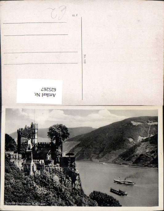 625267,Schloss Rheinstein a. Rhein Schiffe Dampfer