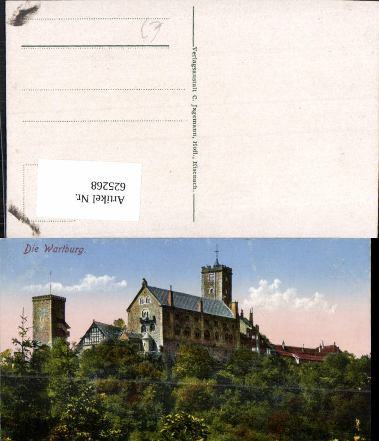 625268,Eisenach Die Wartburg Burg