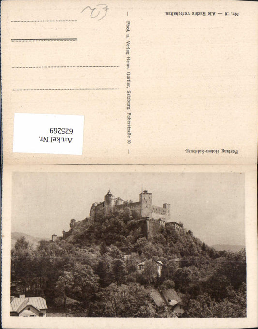 625269,Salzburg Festung Hohensalzburg
