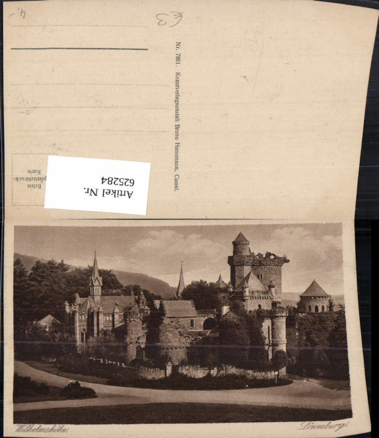 625284,Wilhelmshöhe Kassel Löwenburg