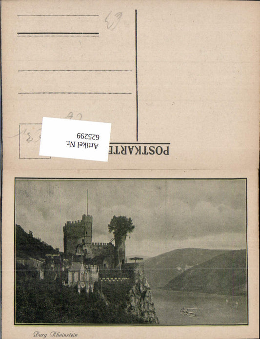 625299,Burg Rheinstein Schiff Dampfer