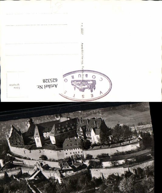 625328,Fliegeraufnahme Veste Coburg