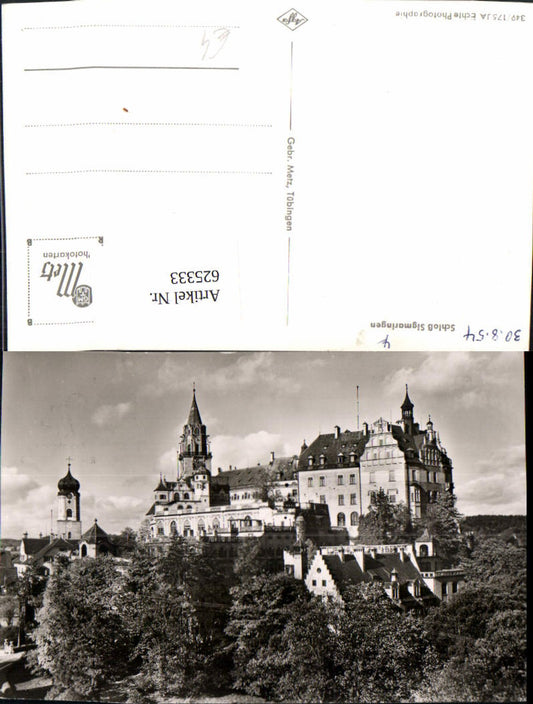 625333,Foto Ak Schloss Sigmaringen