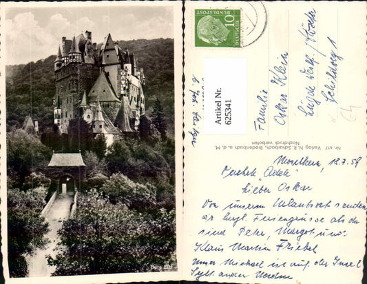 625341,Foto Ak Burg Eltz Wierschem