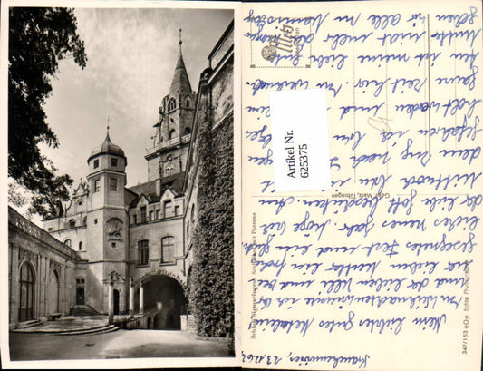 625375,Foto Ak Schloss Sigmaringen Schlosshof m. Poterne