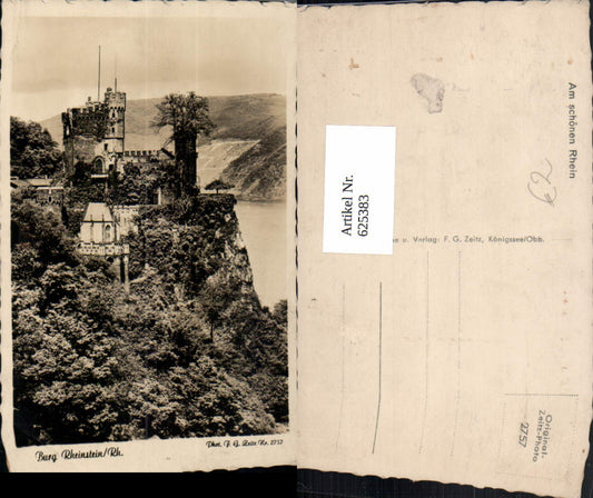625383,Burg Rheinstein a. Rhein Trechtingshausen