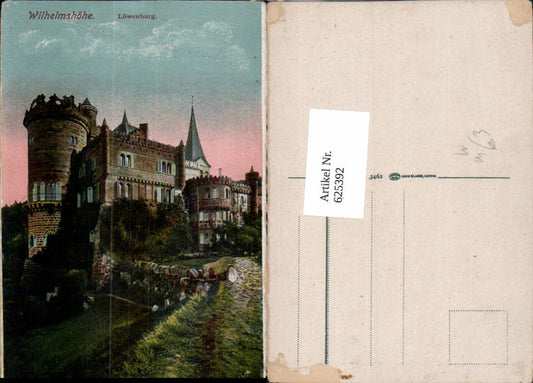 625392,Wilhelmshöhe Löwenburg Kassel