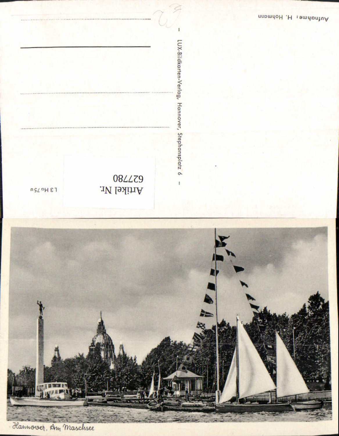 627780,Hannover Am Maschsee Boote Segelboote