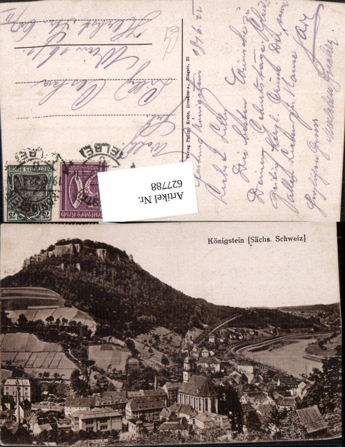 627788,Königstein Sächs. Schweiz