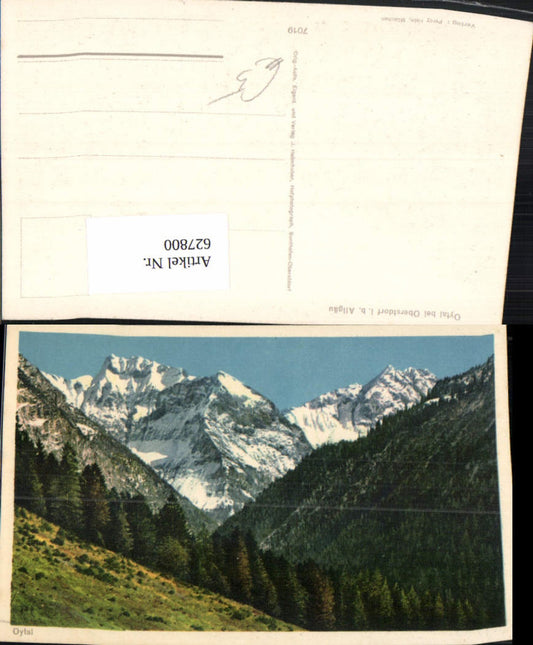 627800, Oytal b. Oberstdorf i. Allgäu mountain backdrop