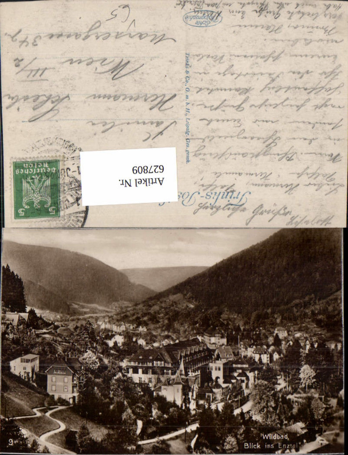 627809,Bad Wildbad Blick ins Enztal pub Trinks Co 9