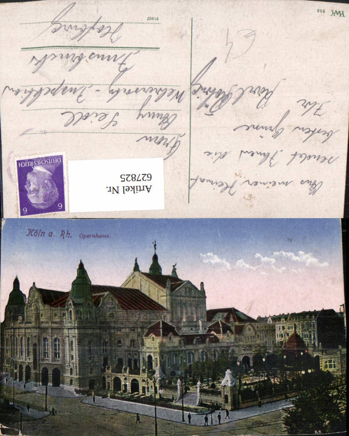 627825,Köln a. Rhein Opernhaus Oper