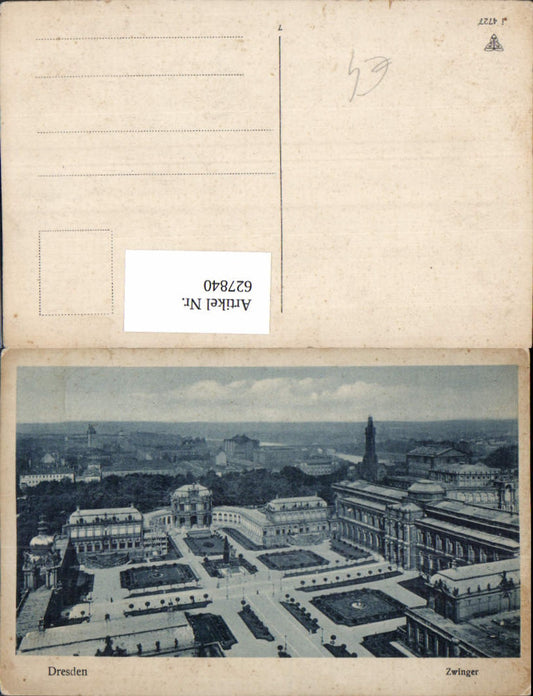 627840,Dresden Zwinger Totale