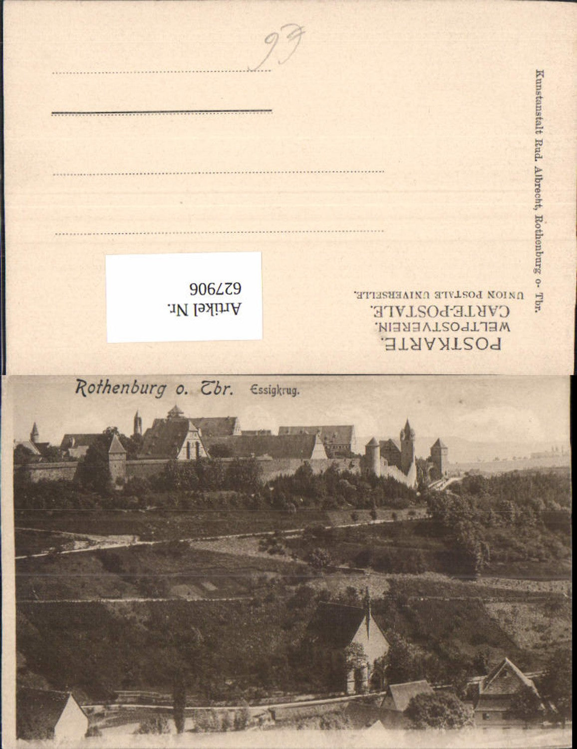 627906, Rothenburg ob der Tauber Essigkrug